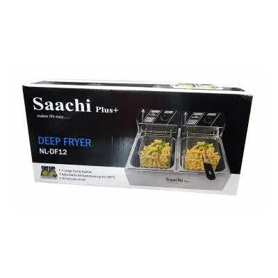 Picture of Commercial grade electric deep fryer. - Black