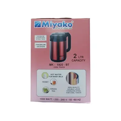 Picture of Miyako Electric Kettle MK-1920- BT - Red