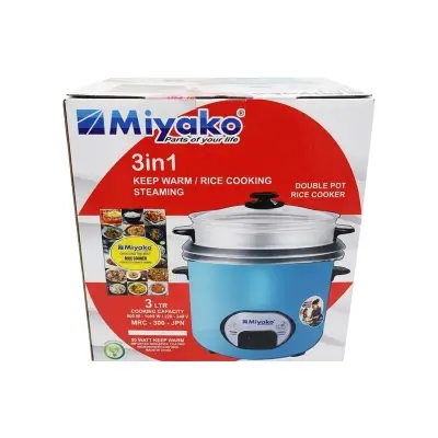 Picture of Miyako 3in1 KEEP WARM / RICE COOKING STEAMING - Multicolor