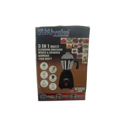 Picture of Miyako 3 in 1 Multi Blender & Mixer Grinder (Bombar model).