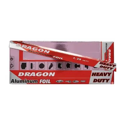 Picture of 12 Pieces ×1 box Aluminum Foil Paper 1.25 SQ. FT. - Silver