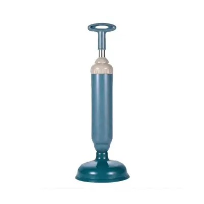 Picture of Powerful Bathroom Blocked Toilet Sink Multi Drain Buster Plunger W/2 Suckers For Sink Cleaning Tools