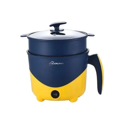 Picture of Mini Multi-Functional Double Layer Electric Cooking Pot - Multicolor