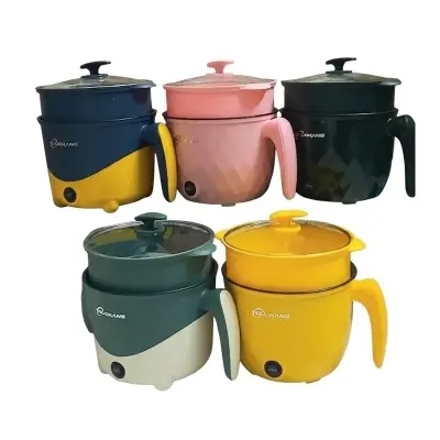 Picture of Mini Multi-Functional Double Layer Electric Cooking Pot 1.8 lte - Multicolor