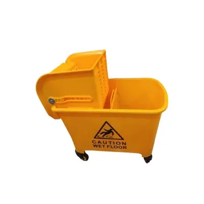 Picture of Mop Wringer Squeegee Bucket 20 Litar - Yellow