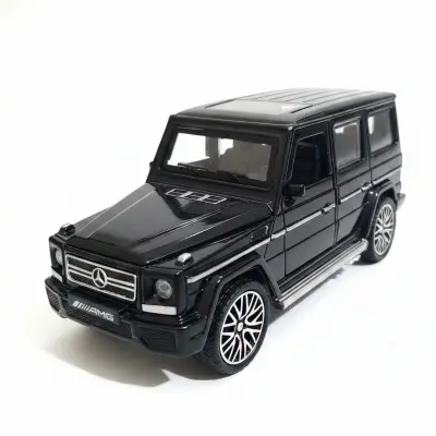 Picture of Black 1:24 diecast alloy car mercedes benz die cast model g-class alloy toy car - Black