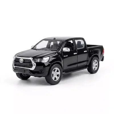 Picture of 1:36 Toyota Revo Hilux Vego Dala High Simulation Metal Diecast Model Car -Multicolors - White, Black