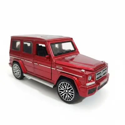 Picture of Red1:24 diecast alloy car mercedes benz die cast model g-class alloy toy car - Red