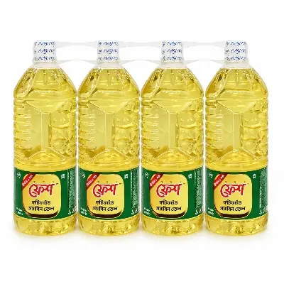 Picture of Fresh Fortified Soyebean Oil - 2 Ltr 4 Pcs Bundle 