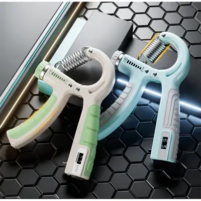 Picture of Adjustable Hand Grip Strengthener With Counting Monitor - 1 Pcs - Sports plus Multicolor