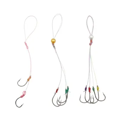 Picture of Fishing hook 2KATA 3KATA 4KATA COMBO PACK TOTAL 3 SET FOR SALE Multicolor