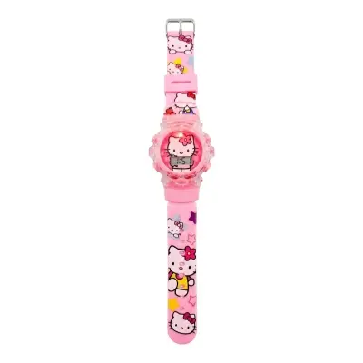 Picture of ghting & music Stylish Baby Watch For Kids - Pink & multicolor girl watch boys watch Multicolor