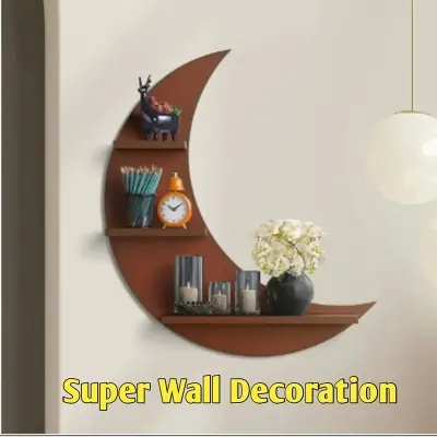 Picture of WALL SHELF- MOON Multicolor