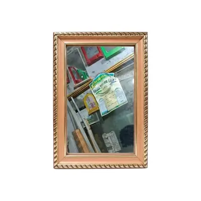 Picture of Belgium glass mirror 6/4 inches Beige