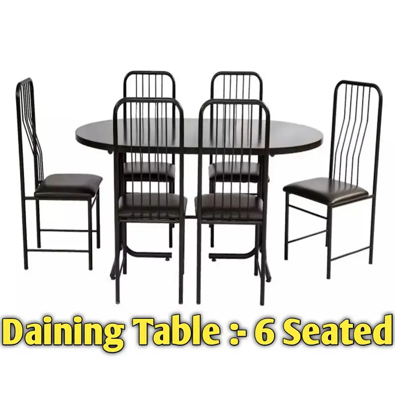 Picture of ডাইনিং সেট-6 সিটের চেয়ার - table Multicolor
