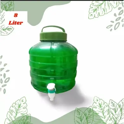 Picture of Water jar 8 litre with tap Blue