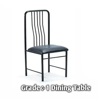 Picture of Dinig chair best quality by khan Enterprise Black