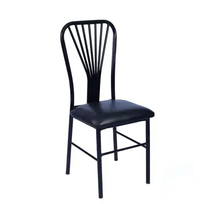 Picture of Unique Make - Best Quality Reading Come Dining Chair - BLACK (MS Pipe-1Pcs) - Innovative Design - Expression of Yourself Black