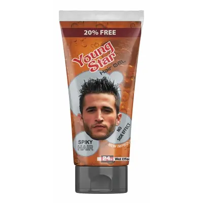 Picture of Young Star Hair Gel-Hard-50gm Green