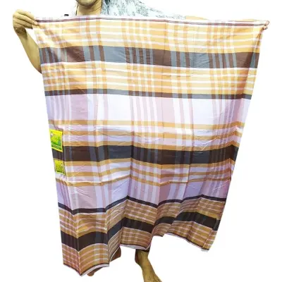 Picture of Mens Checkered Lungi / Dhoti / Sarong / Wrap 