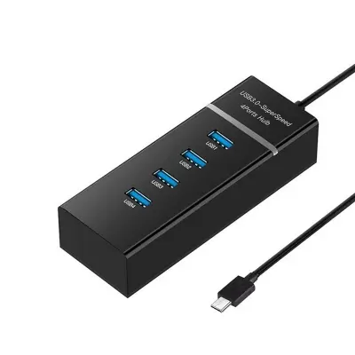 Picture of "USB 3.0 4 Port USB 3.0 Hub for PC Laptop Tablet - 4 Ports High Speed USB HUB " Multicolor