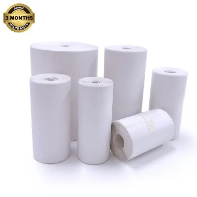 Picture of Steadfast Courier Label 50x75mm Small Roll around 85 Labels per Roll, 2x3 inches) for PT260 58mm printer Direct Thermal DT Stickers  Shipping Labels  Premium Self-Adhesive Thermal Labels - White(50x75-Roll-1-Small)