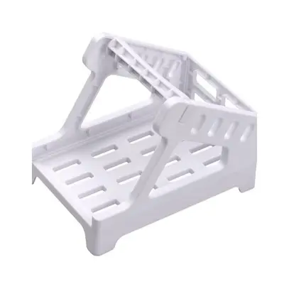 Picture of Label Holder, Thermal Label Holder for Rolls and Fan-fold Labels, Shipping Label Roll Holder, Label Dispenser for 4x6 Labels Work with Thermal Label Printer(White)