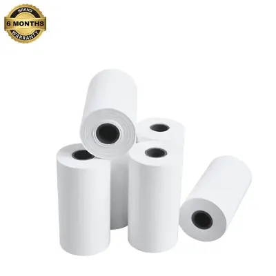 Picture of Premium 78x38mm thermal paper rolls for 3 inch (80mm) POS printers. BPA-free, eco-friendly, and fade-resistant—perfect for receipts, invoices, and bills in retail, restaurants, and service counters.(5 Rolls)