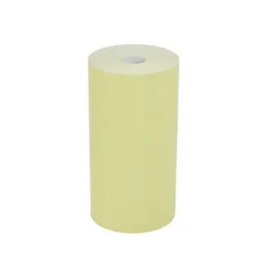 Picture of 1pc 57*30mm Thermal Paper Rolls for 58mm Mini Thermal Printer | Inkless Printer | Paperang | phomemo | poooli Printer(1pc Light Yellow)