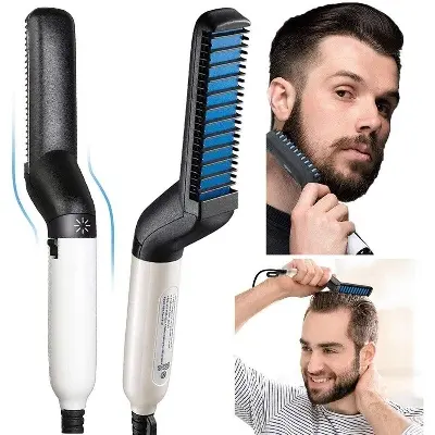 Picture of Hair & Beard Straightener Comb for Men  Hair Straightener  Best Straightener For men - Hair Straightener