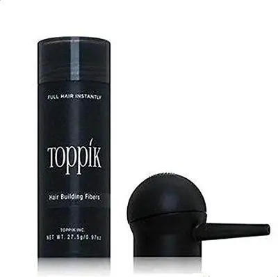 Picture of Toppik Hair Fiber black Set 27.5g Hair Fiber+ Spray Applicator