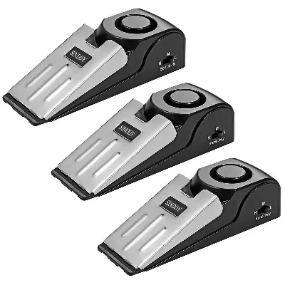 Picture of 1 Pack Door Security Door Stop Alarm Door Stoppers For Travel Apartment Home House - Multicolor