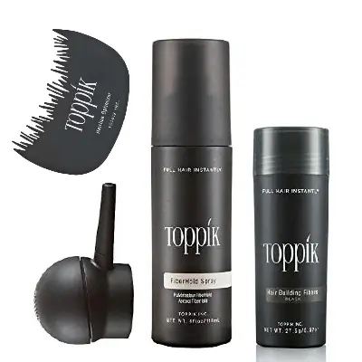 Picture of Toppik 4 in 1 Hair Fiber Combo set