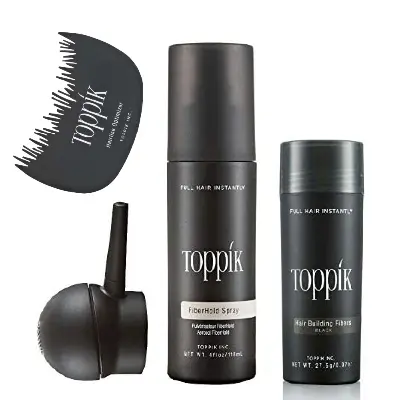 Picture of Toppik 4 in 1 Hair Fiber Combo set