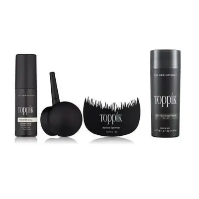 Picture of Toppik 4 in 1 Hair Fiber Combo set