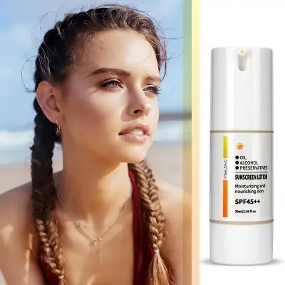 Picture of MELAO Waterproof and sweat-proof Skin Protection Sunscreen Lotion SPF 45+ PA+