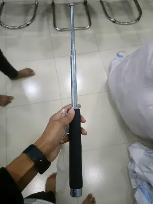 Picture of Stainless Steel Safety Stick Fighting Training Emergency Survival Kit FOR SELF DEFENCE - Multicolor