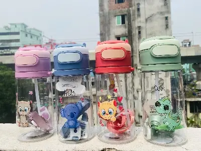 Picture of Baby Smart Travel & Outdoors Water Bottle with straw 550ML