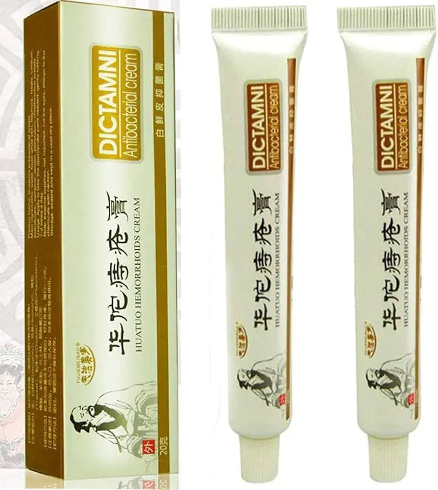 Picture of DICTAMNI Antibacterial Chinese Herbal Hemorrhoids Cream