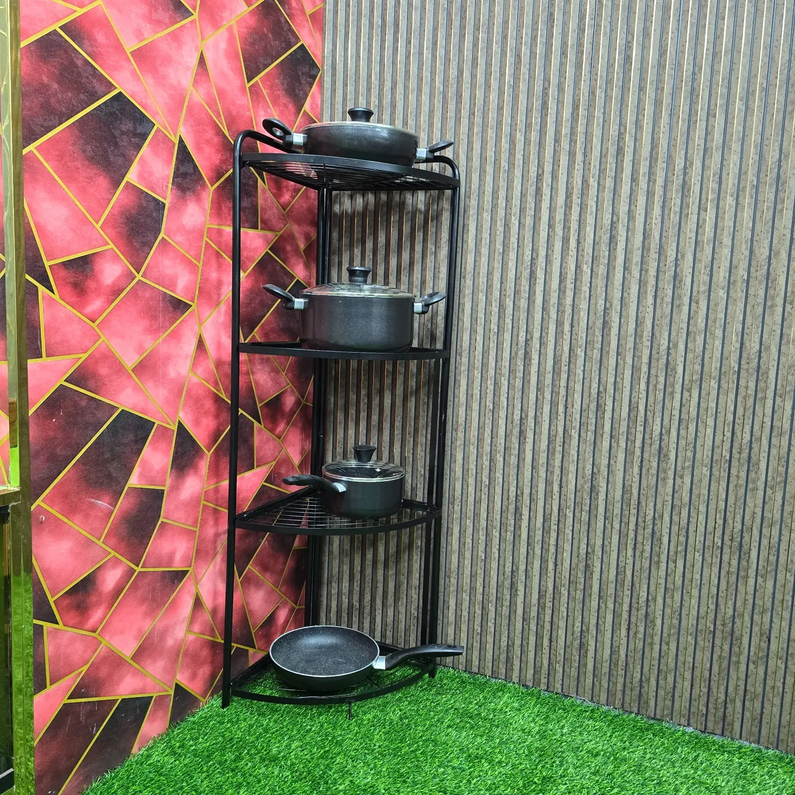 Picture of 4 Layer Foldable Corner Shelves