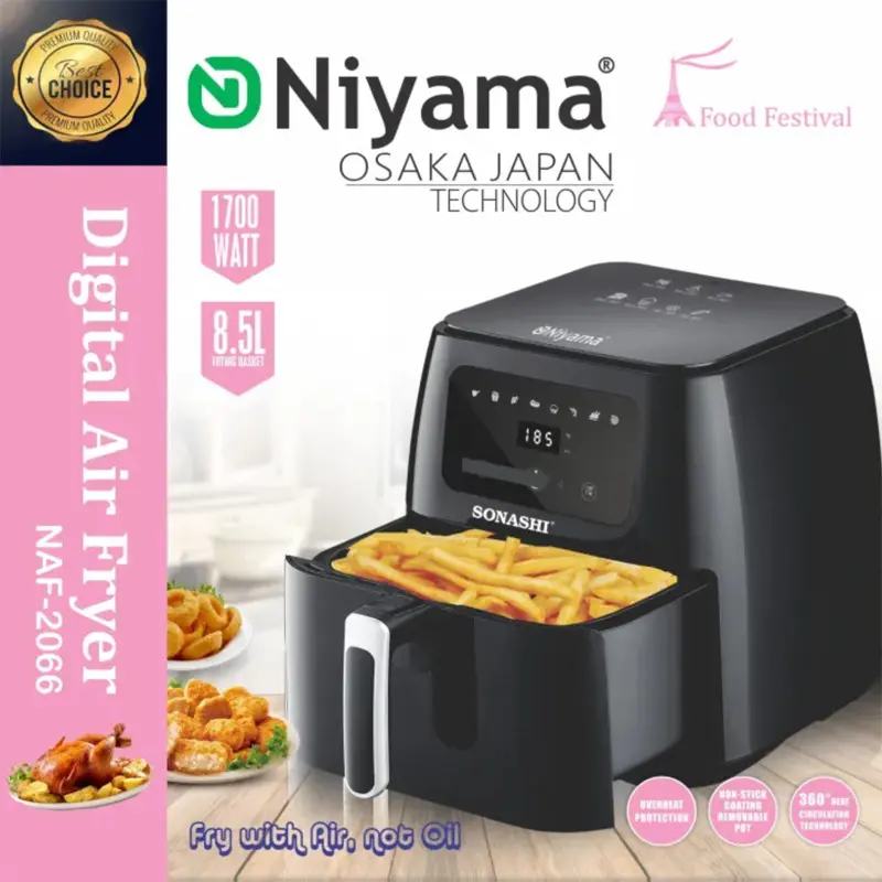 Picture of Air Fryer - NAF-2066 8.5L
