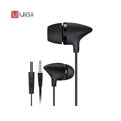 Picture of UIISII C100 In-ear Wired Heavy Bass Earphones with MIC - Ear Phone - Headphone - Ear Phone - Budget Earphone - Best Earphone (Black)