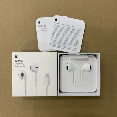 Picture of EarPods For Iphone with Lightning Connector In Ear Earphones And Headphone With Microphone For iphone Direct connection (White)