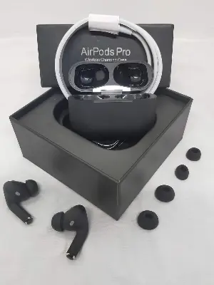 Picture of AirPods Pro 2nd Gen ANC In Ear Noise Cancelling Headphone Wireless Bluetooth (Black)