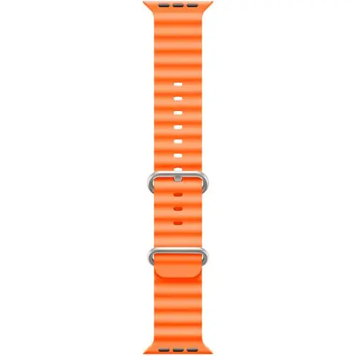 Picture of T800 Ultra Band Adjustable Loop Silicone Waterproof Sport Strap - Watch Strap - Smart Watch Belt (Orange,Freesize)