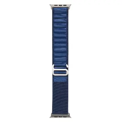 Picture of Nylon Straps 49mm 45mm 44mm 42mm Band for Apple Watch KD99 HW8 DT8 S8 Max T800 W68 TW8 HW8 Watch 8 Ultra GS8 Ultra N8 ZD8 Ultra Watch Series 8 Ultra Smart Watch Trail Metal Hook Loop Strap (Black,Freesize)
