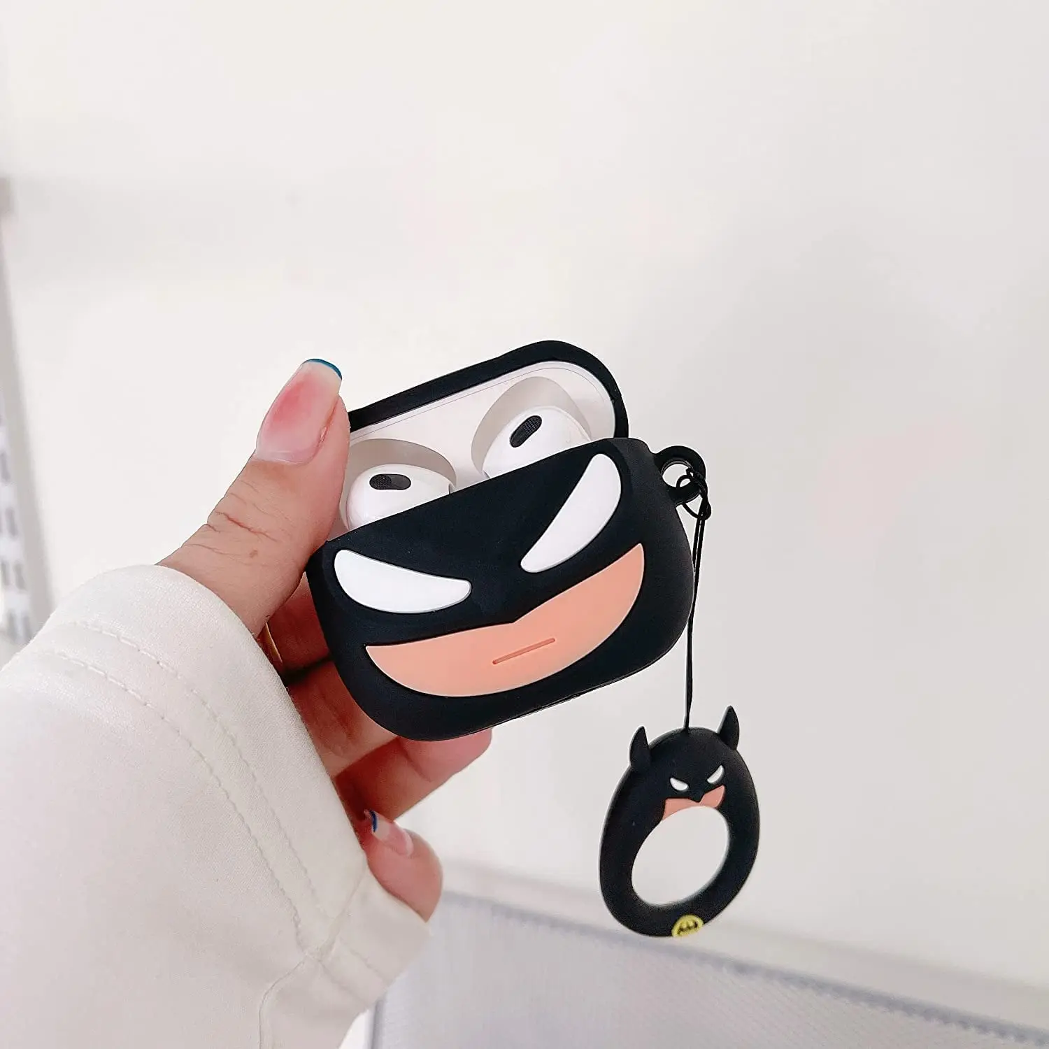 Picture of Only Cover For Airpods Pro/ Pro 2nd Gen Premium Earbuds Protective Cover (Batman)