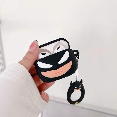 Picture of Only Cover For Airpods Pro/ Pro 2nd Gen Premium Earbuds Protective Cover (Batman)