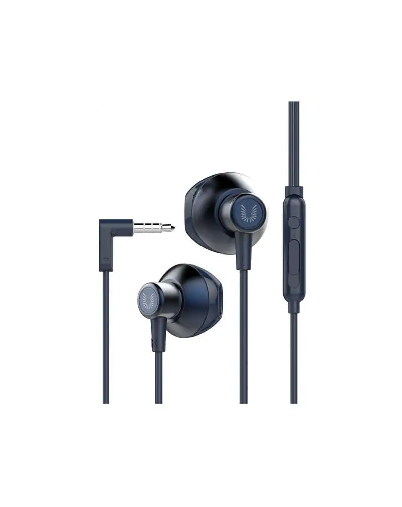 Picture of Uiisii Hm 12 Super Bass Stereo In Ear-Phone With Pouch - High-Quality Audio Immersion With Uiisii Hm 12 In Ear-Phone - Including A Protective Pouch (Navy Blue)