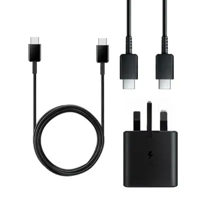 Picture of 45W PD Fast Power Adapter 3 Pin For Samsung Mobile (With Cable)